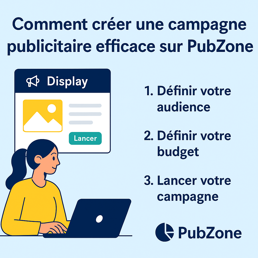 Comment créer une campagne publicitaire efficace sur PubZone (Guide pas à pas)